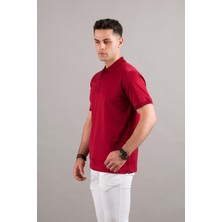 Nehir By Faruk Ülker Polo Yaka Çıt Çıtlı Merserize Süperfine Cotton Erkek T-Shirt