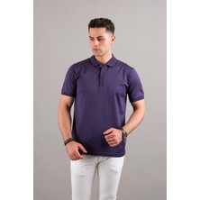 Nehir By Faruk Ülker Polo Yaka Çıt Çıtlı Merserize Süperfine Cotton Erkek T-Shirt