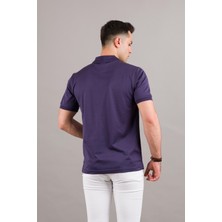 Nehir By Faruk Ülker Polo Yaka Çıt Çıtlı Merserize Süperfine Cotton Erkek T-Shirt