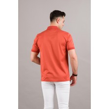 Nehir By Faruk Ülker Polo Yaka Çıt Çıtlı Merserize Süperfine Cotton Erkek T-Shirt