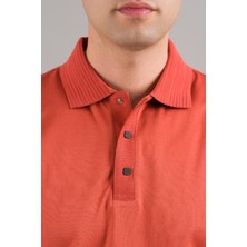 Nehir By Faruk Ülker Polo Yaka Çıt Çıtlı Merserize Süperfine Cotton Erkek T-Shirt