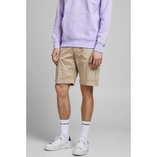 Jack & Jones 12182555 Kargo Cep Short Bej-S