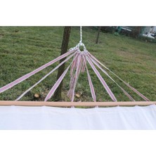 Tek Kişilik Salıncak Bez Hamak Kaliteli Pamuk Hamak