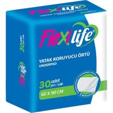 Flexi Life Hasta Alt Açma Yatak Koruyucu Örtü 60*90 cm Klasik 150 Adet (5pk*30)