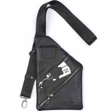 Aka Deri 119 Hakiki Deri  Body Bag  Çanta