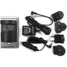Kodak Casio Np-30 Batarya Için %100 Orjinal Kodak Şarj Aleti K7600-C + Araç Kiti