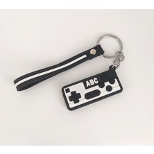 Hd Marketim Oyun Konsolu Silikon Anahtarlık Çanta Süsü Oyuncak