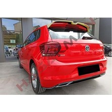 Hasakman Vw Polo Mk6 Oettinger Spoiler Piona Black 2018 2019 2020 Ithal