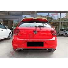 Hasakman Vw Polo Mk6 Oettinger Spoiler Piona Black 2018 2019 2020 Ithal