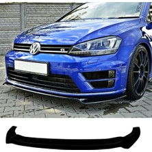 Hasakman Vw Golf 7 R Tampon Max Design Ön Lip Piona Black 2012 2013 2014 2015 2016 2017