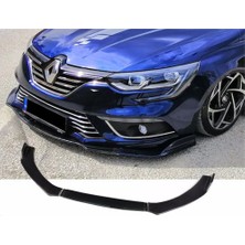 Hasakman Renault Megane 4 Ön Lip Piona Black 3 Prç 2016 2017 2018 2019 2020 2021