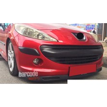 Hasakman Peugeot 207 Lgn Tip V2 Ön Lip Mat Siyah