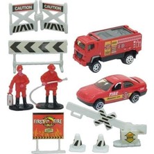 Die-Cast Metal Araçlı Itfaiye Seti - 89610 - Itfaiye