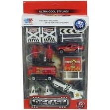 Die-Cast Metal Araçlı Itfaiye Seti - 89610 - Itfaiye