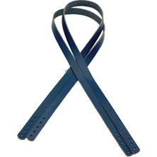 Angel Çanta Aksesuar Gerçek Deri 70X1.2 cm Lacivert Renk Çanta Sapı