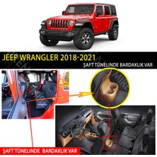 Miren Jeep Wrangler 2018-2021 Uyumlu 5d Havuzlu Suni Deri Oto Paspas