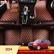 Miren Land Rover Range Rover Sport 2014 Uyumlu 5d Havuzlu Suni Deri Oto Paspas