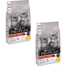 Pro Plan Kitten Yavru Tavuklu Kedi Maması 1,5 kg (2 Adet)