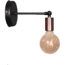 Riolight  Mafsallı Bakır Duylu Metal Aplik