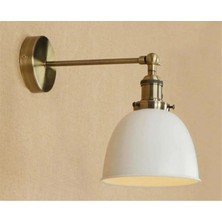 Riolight  Retro Mafsallı Hareketli Başlık Metal Duvar Aplik