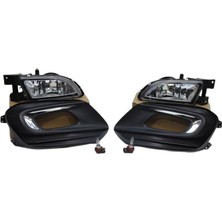 OEM Fiat Egea Sis Far Takım Kiti Sağ Sol Kromajlı 2015-