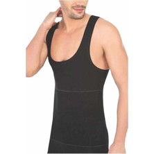 İMER 511 ERKEK SİYAH KORSELİ ATLET