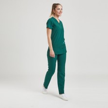 Wio Uniform Likralı Dinamik Basic Doktor, Hemşire Forması – Kadın, Yeşil