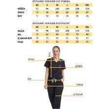 Wio Uniform Lıkralı Dinamik Jogger Doktor, Hemşire Forma Takım - Kadın, Lacivert