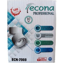 Econa 10W LED Beyaz Kasa Dek.aplik Günışığı