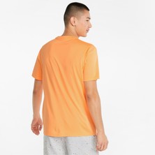 Puma Tarin Graphic Neon Erkek Turuncu Tişört (521542-39)