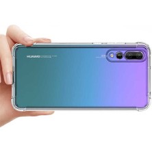 Ceponya Huawei Y9 Prime 2019 Kılıf Köşeleri Airbagli Kamera Korumalı Silikon