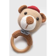 Totzee Amigurumi Kahverengi Ayı Çıngırak