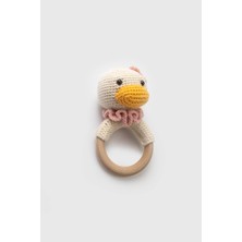 Totzee Amigurumi Krem Ördek Çıngırak