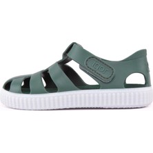 Igor S10289 Nico Çocuk Salvia Koyu Beyaz Yeşil Sandalet