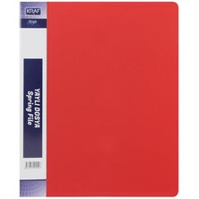 Kraf A4 Kırmızı Yaylı Dosya AR307P