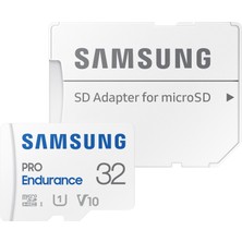 Samsung Pro Endurance 32GB Microsdhc Kart (Sd Adaptor) MB-MJ32KA/EU