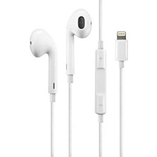 Torima I7 Lighthing To Stereo Earphone Kablolu Kulaklık Beyaz