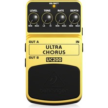 Behringer UC200 Üstün Stereo Koro Efekt Pedalı