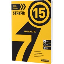 Hız Yayınları 7. Sınıf Matematik 15'li Deneme
