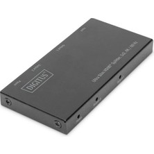 Assmann Digitus DS-45322 1 Port Giriş 2 Port Çıkış Ultra Slim 4K Micro USB Power HDMI Splitter