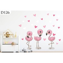 Dez Flamingo Duvar Sticker