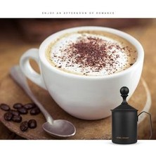 Manuel Süt Köpürtücü Süt Kreması El Pompası Köpürtücü Cappuccino Latte Kahve Köpüğü Sürahi (400ML)|SÜT Köpürtücü (Yurt Dışından)