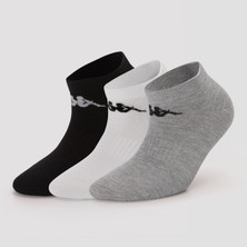 Kappa Authentıc Sandy Tk 3Pack Gri Unisex Çorap 381N1LW-A16-K