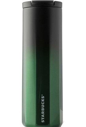 Starbucks® Klasik Seri Termos - Yeşil - Siyah Renkli 473 ml
