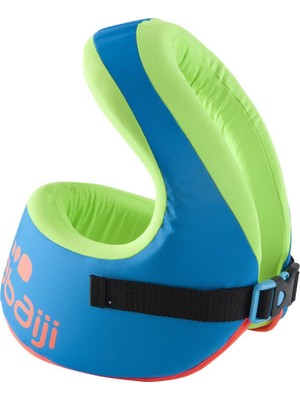 Telvesse Nabaiji Yüzme Yeleği Çocuk Yüzücü Yeleği Mavi-Yeşil Swimvest 15-25 kg