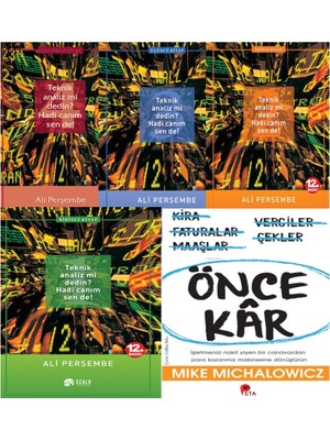 Ali Perşembe Teknik Analizmi Dedin Hadi Canım Sen De 4 Kitap Set Önce Kar Kitabı