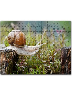 Cakapuzzle Yin Yang Sembolü ve Çin Hayvanlı Takvimi 120 Parça Puzzle Yapboz Mdf (Ahşap)