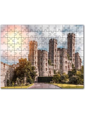 Cakapuzzle Gölde Nilüfer Çiçeği ve Yaprakları 120 Parça Puzzle Yapboz Mdf (Ahşap)