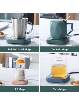 Akıllı Kahve Isıtıcıları Termal Coasters Sütle Ev Ofis Yeşil Için Akıllı Kupa Isıtıcı( Yurt Dışından )