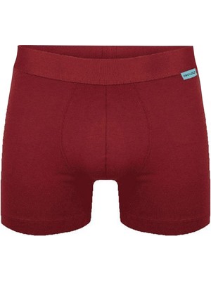 Esqudo Basic Erkek Bordo Günlük Stil Boxer ESBXM0001-BORDO